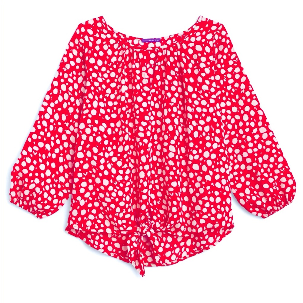 🌺🌺🌺 NWT  WEST KEI
Casiya Tie Front Blouse from Stitch Fix